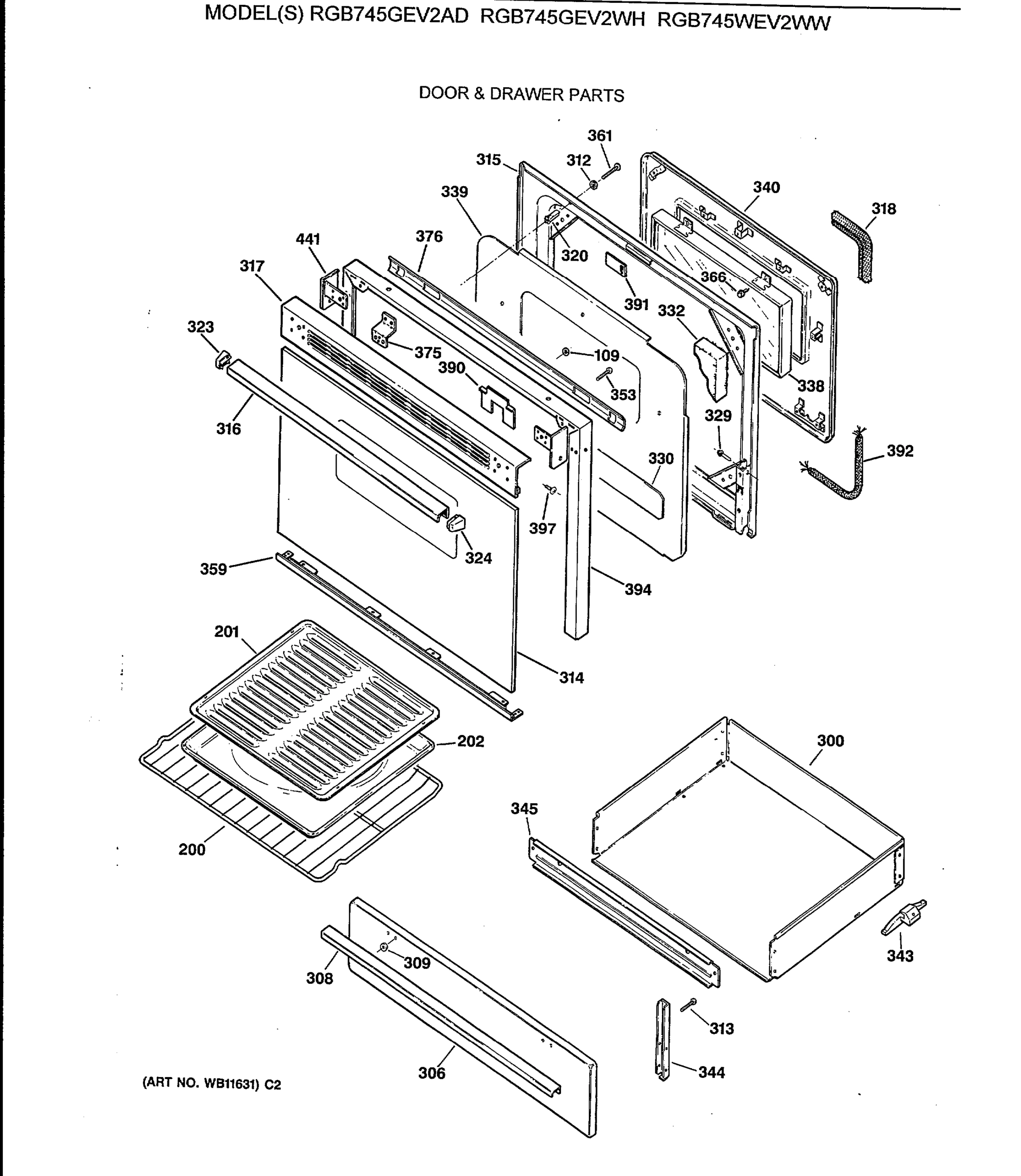 DOOR & DRAWER PARTS