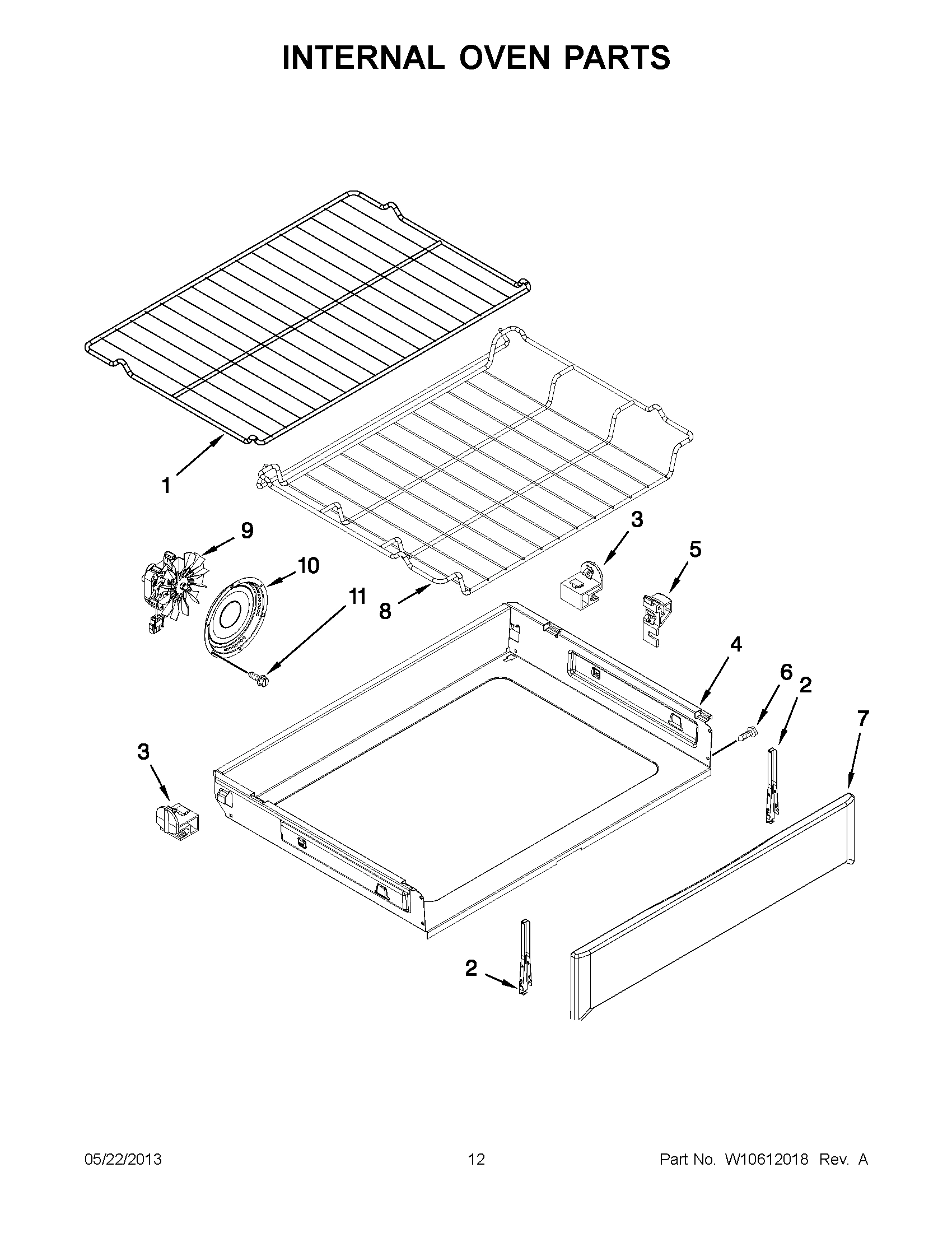 06 - INTERNAL OVEN PARTS