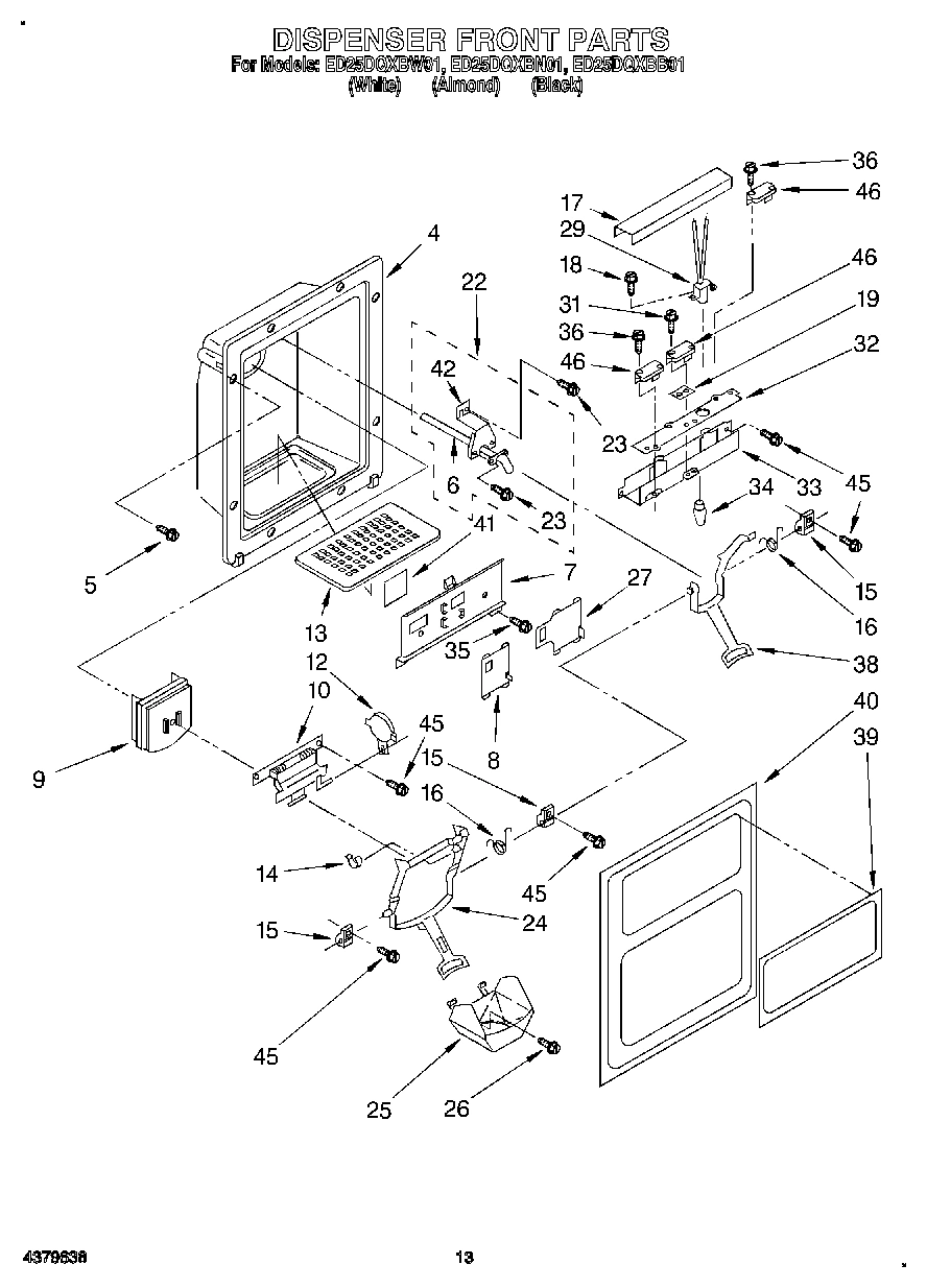 08 - DISPENSER FRONT