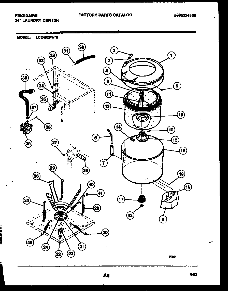 05 - TUBS, WATER VALVE AND LID SWITCH