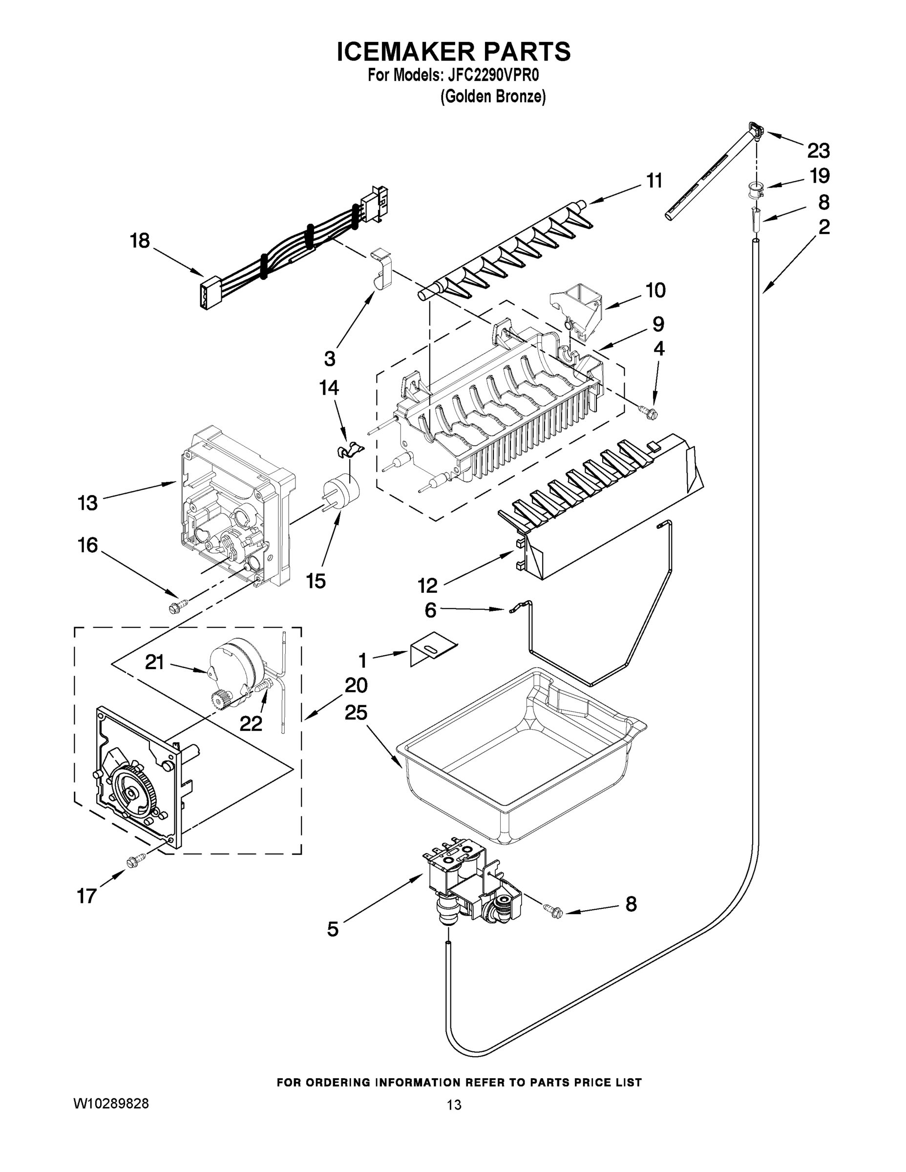 07 - ICEMAKER PARTS