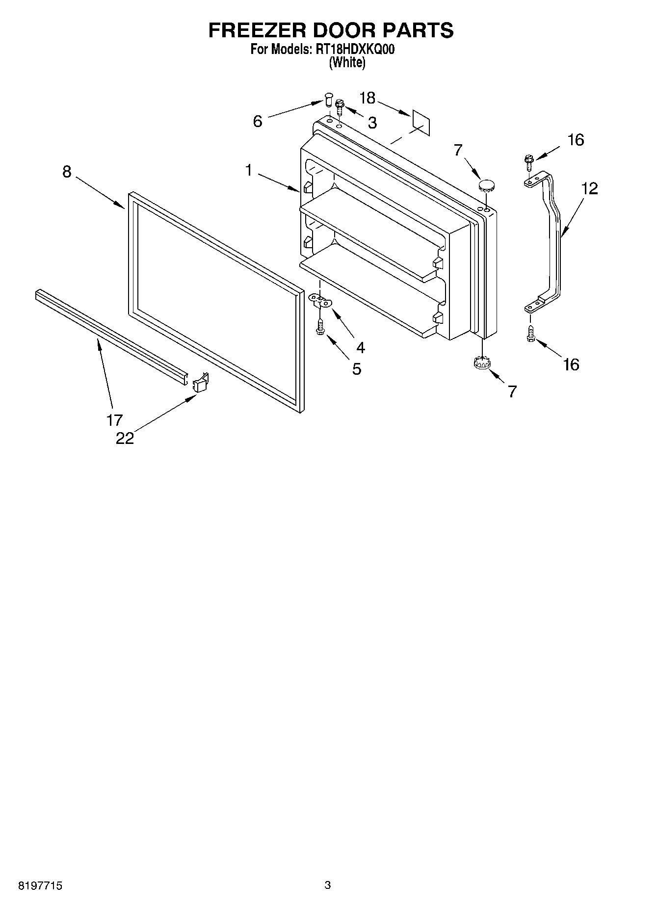 02 - FREEZER DOOR