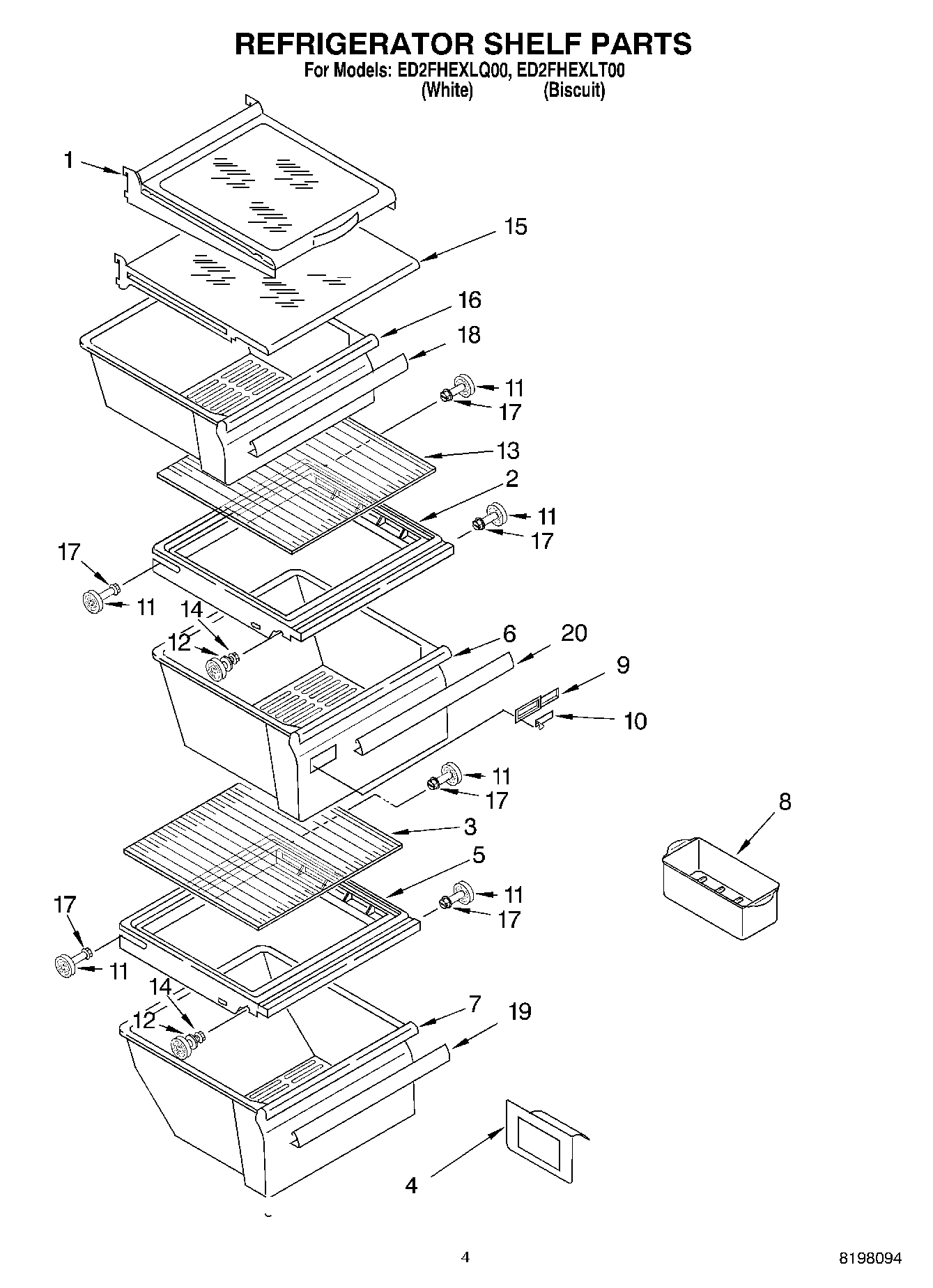 03 - REFRIGERATOR SHELF