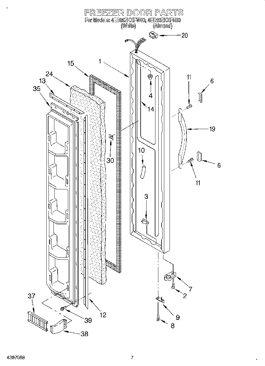 05 - FREEZER DOOR