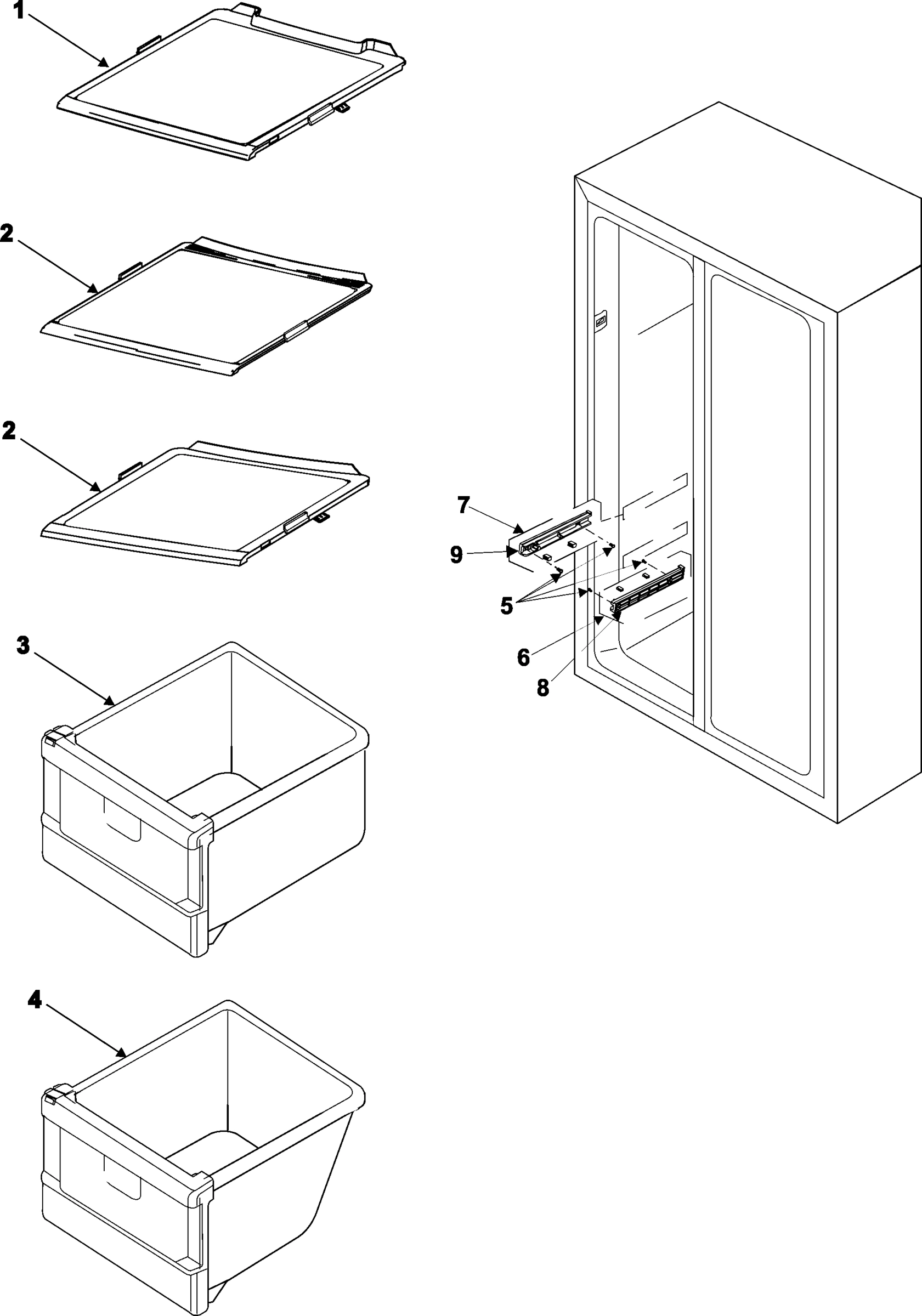 Freezer Shelves