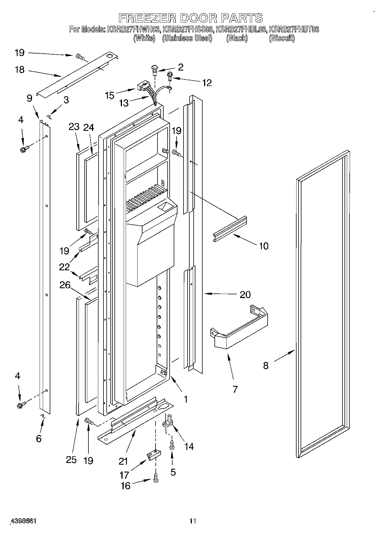 07 - FREEZER DOOR