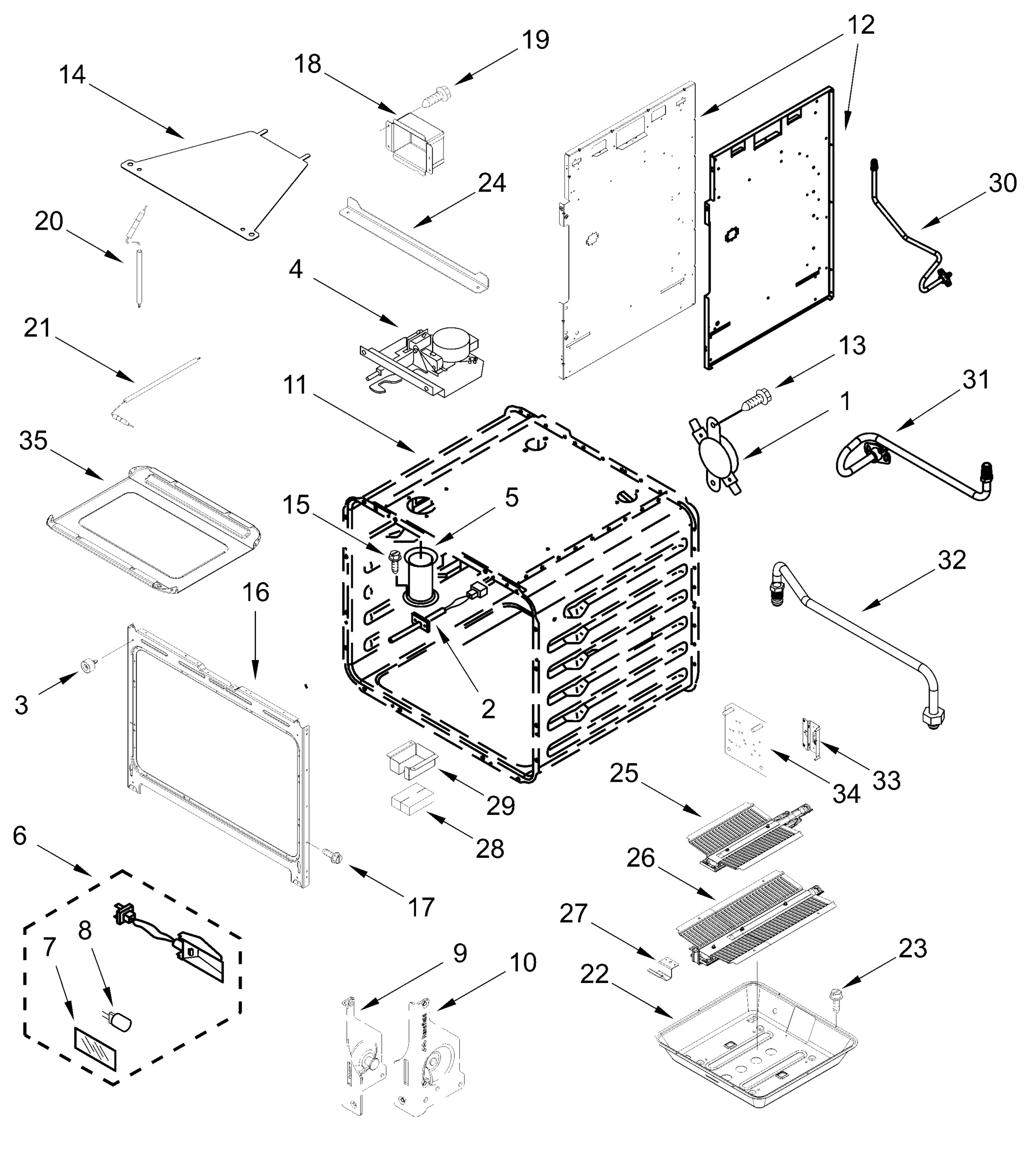 OVEN PARTS