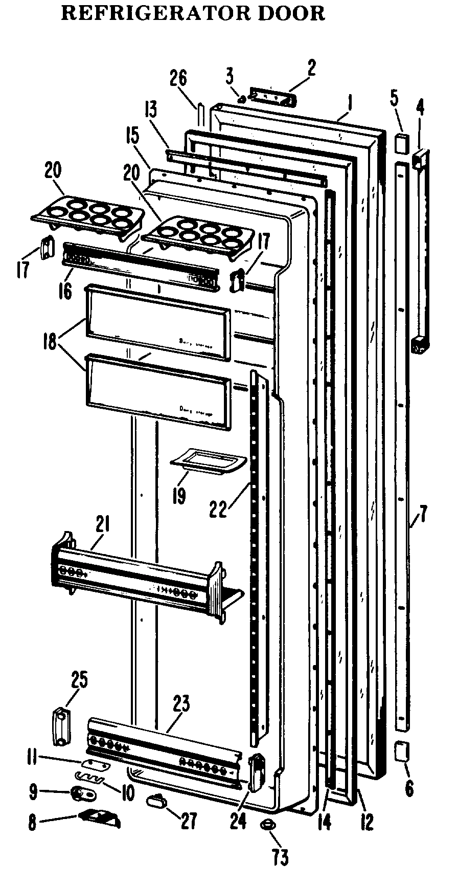 REFRIGERATOR DOOR