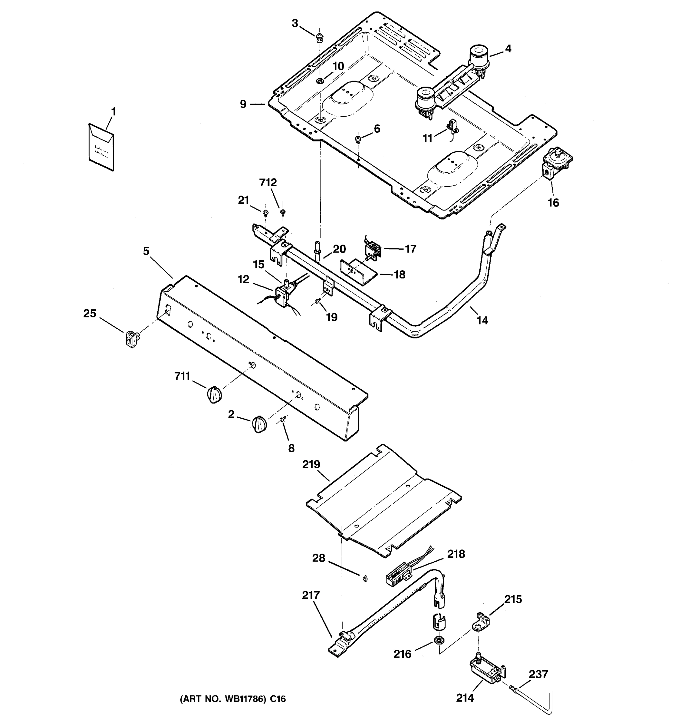 GAS & BURNER PARTS