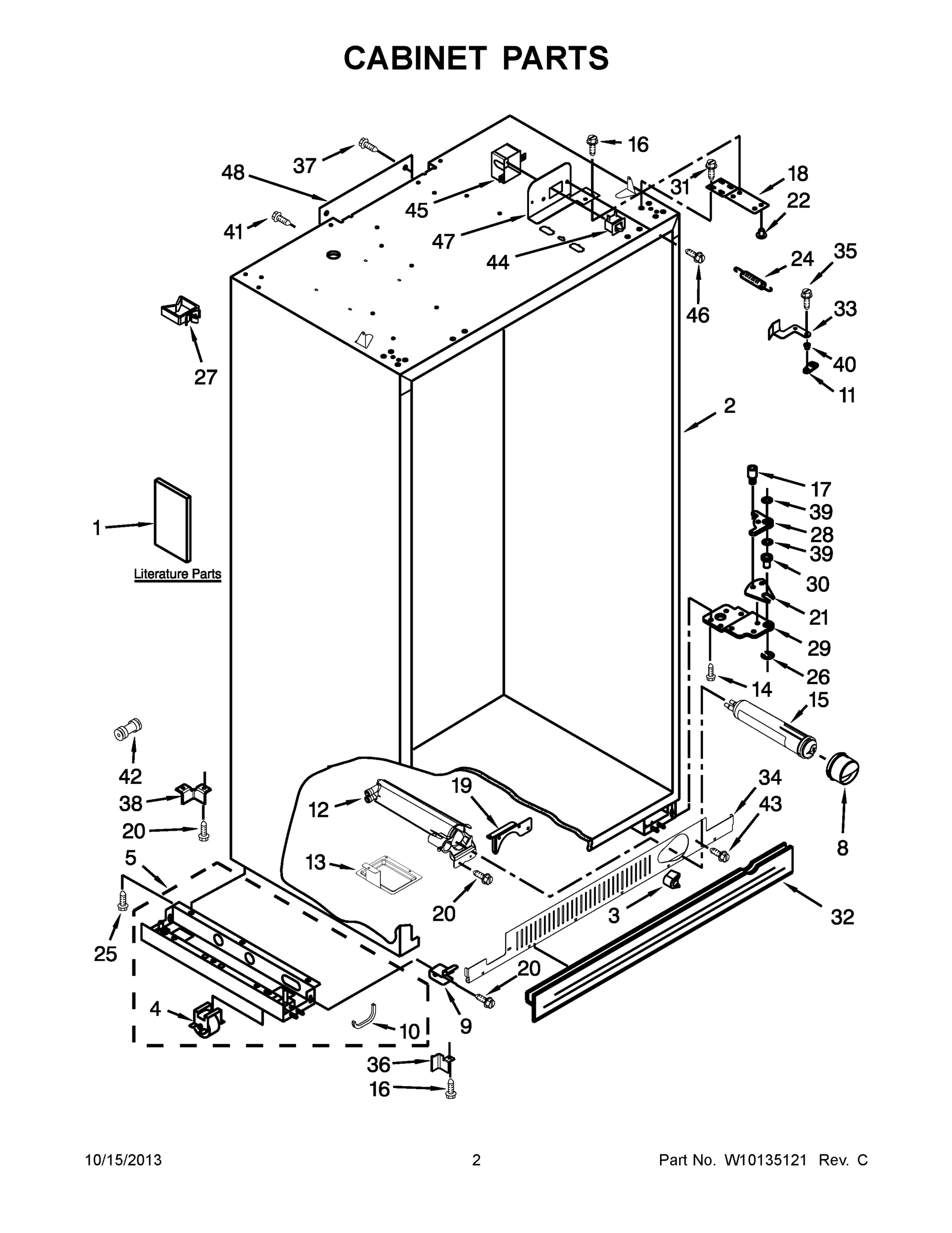 02 - CABINET PARTS