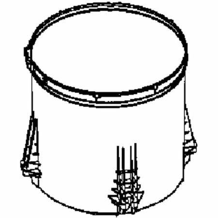 DC97-19562J Samsung Tub Assembly WA7400M WA86