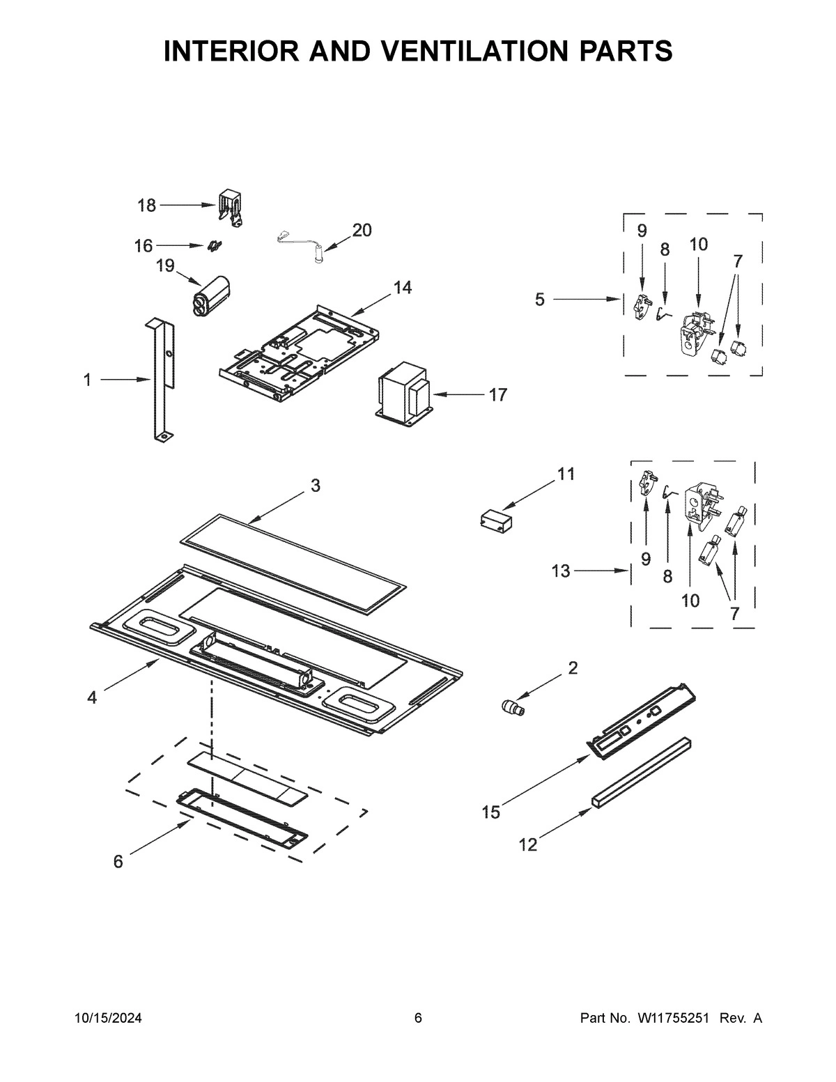 04 - INTERIOR AND VENTILATION PARTS