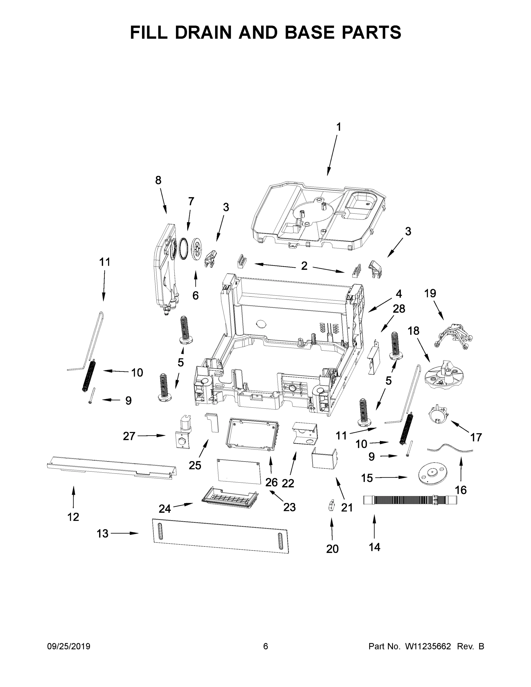 04 - FILL DRAIN AND BASE PARTS