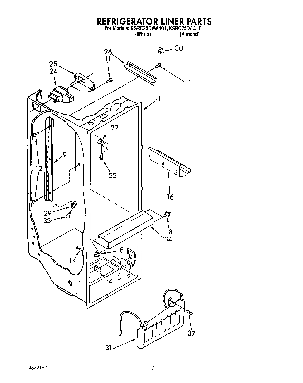 02 - REFRIGERATOR LINER