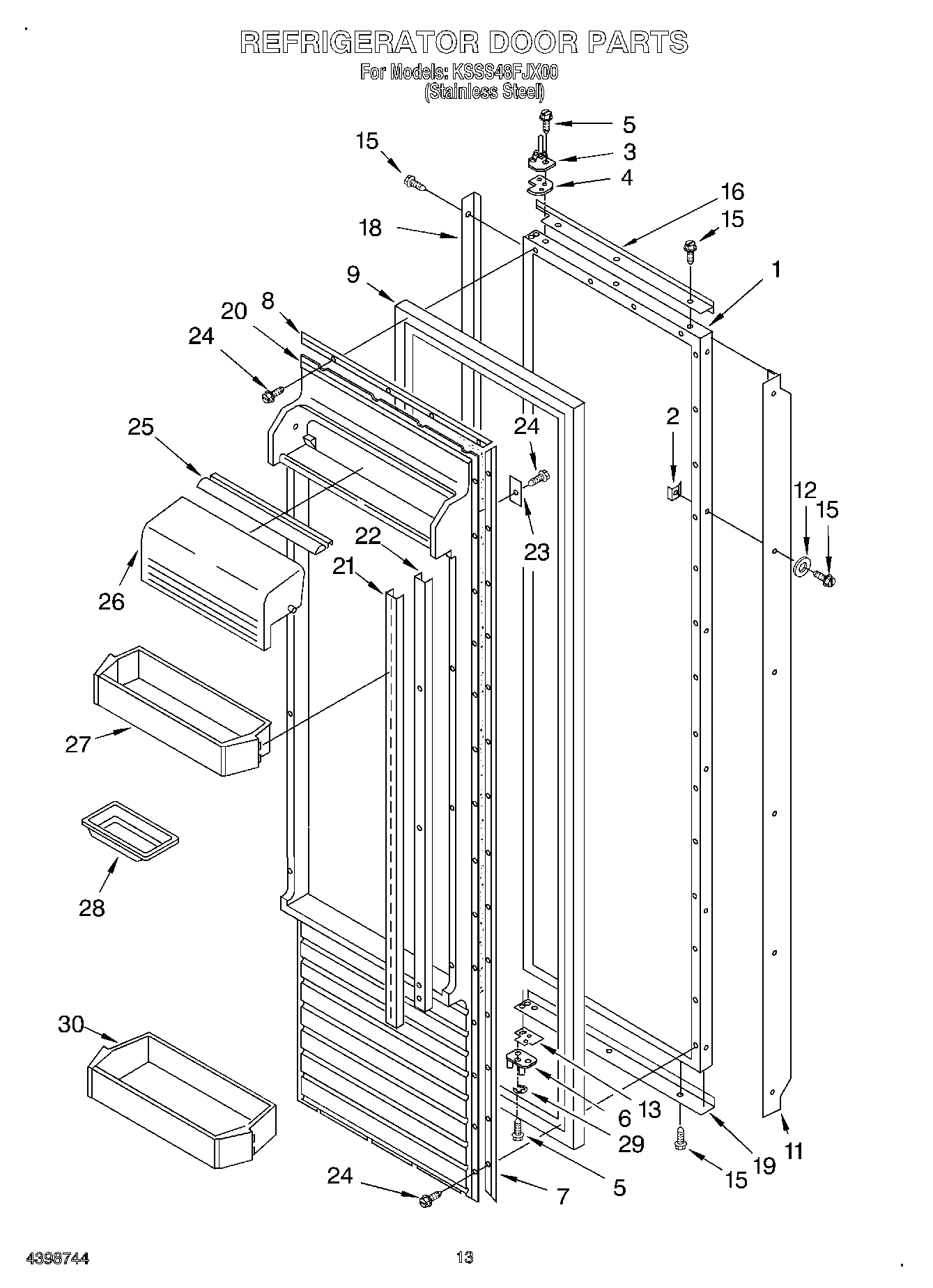 10 - REFRIGERATOR DOOR
