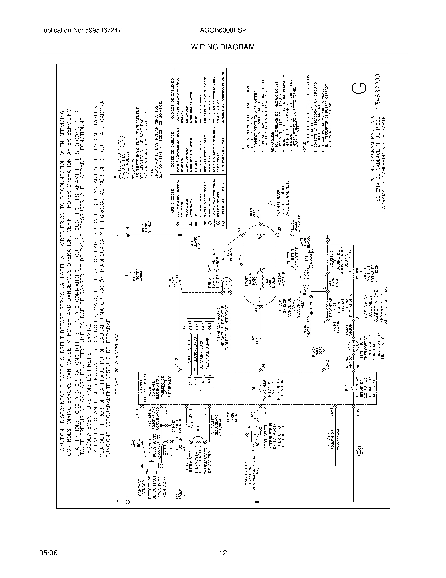 12 - WIRING DIAGRAM