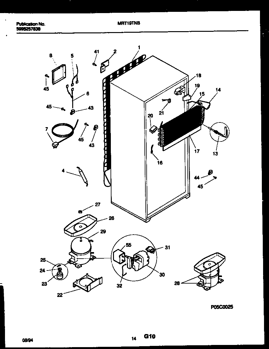 08 - SYSTEM AND AUTOMATIC DEFROST PARTS
