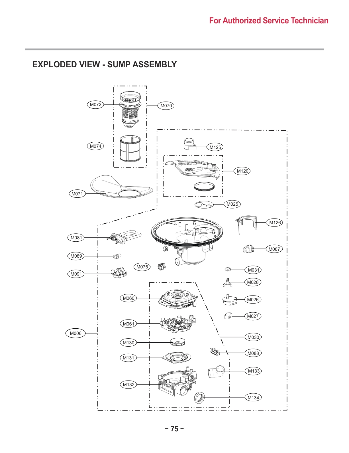 SUMP ASSEMBLY
