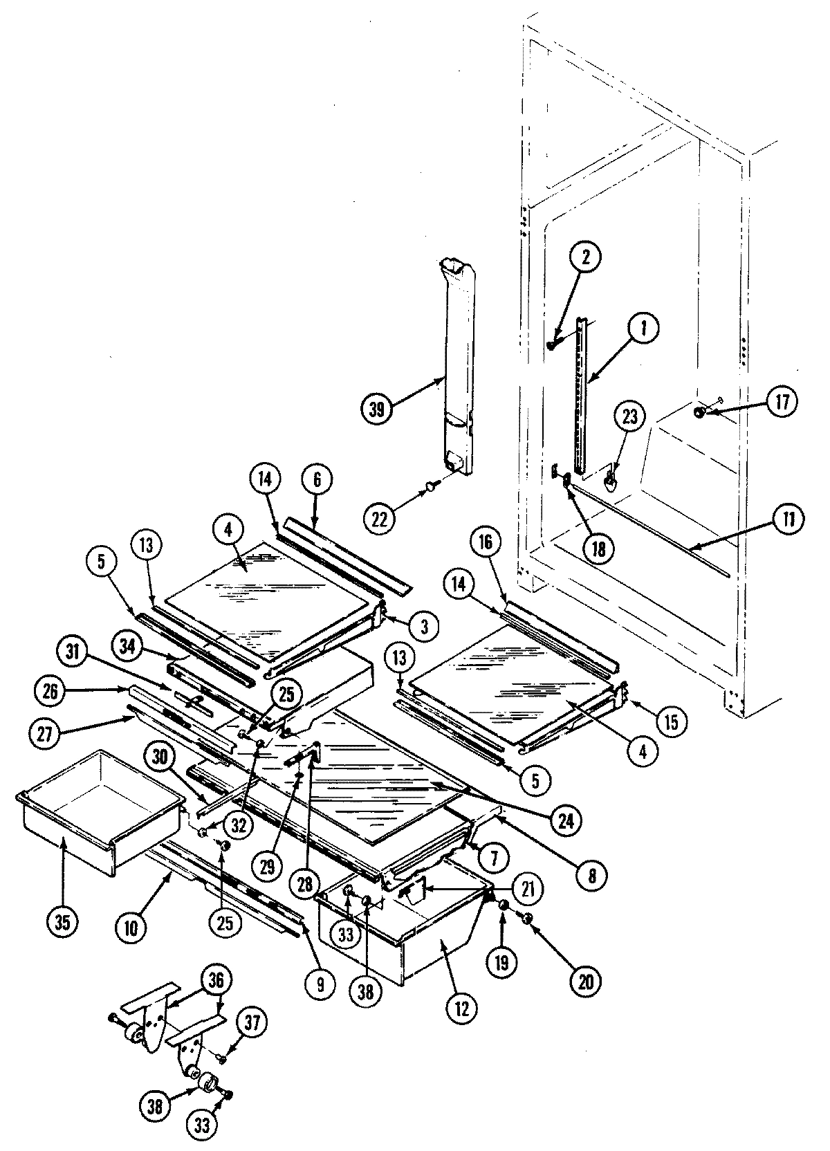 05 - SHELVES & ACCESSORIES