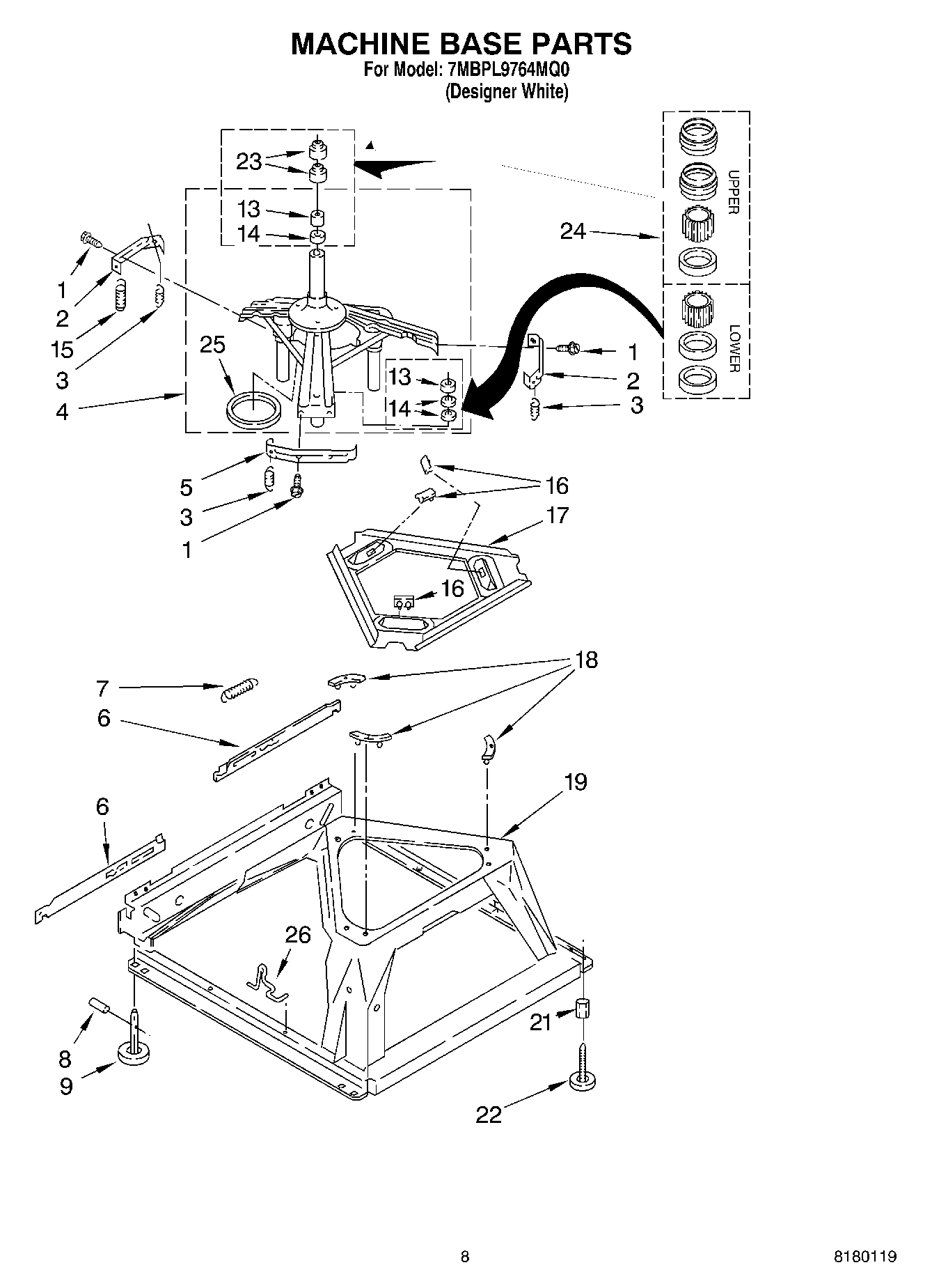 05 - MACHINE BASE PARTS