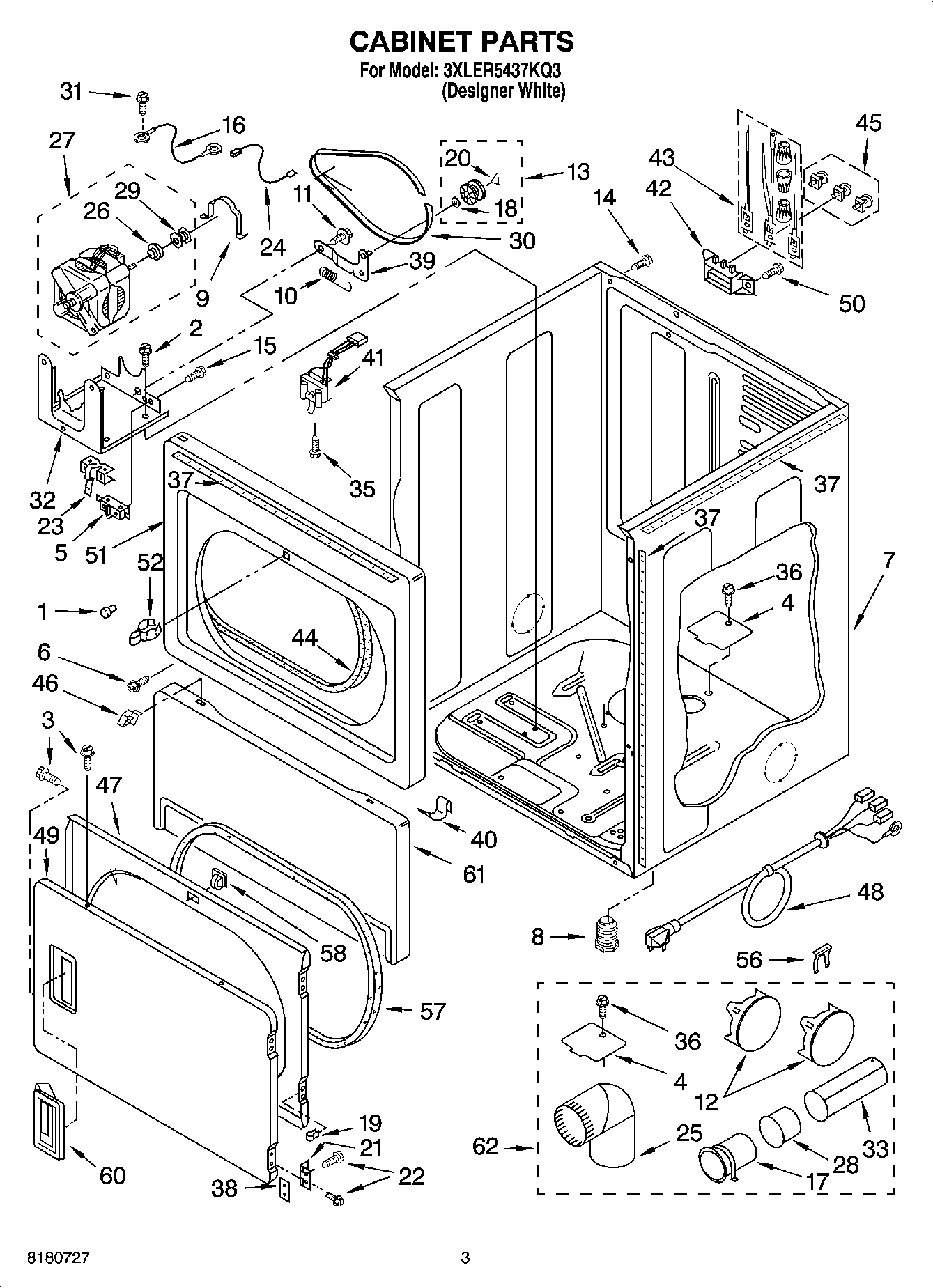 02 - CABINET PARTS
