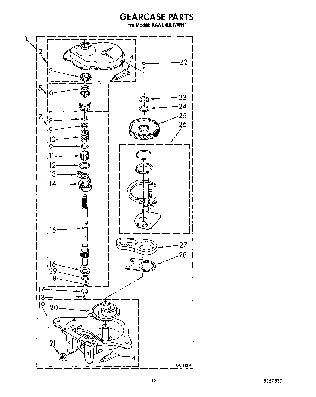 10 - GEARCASE