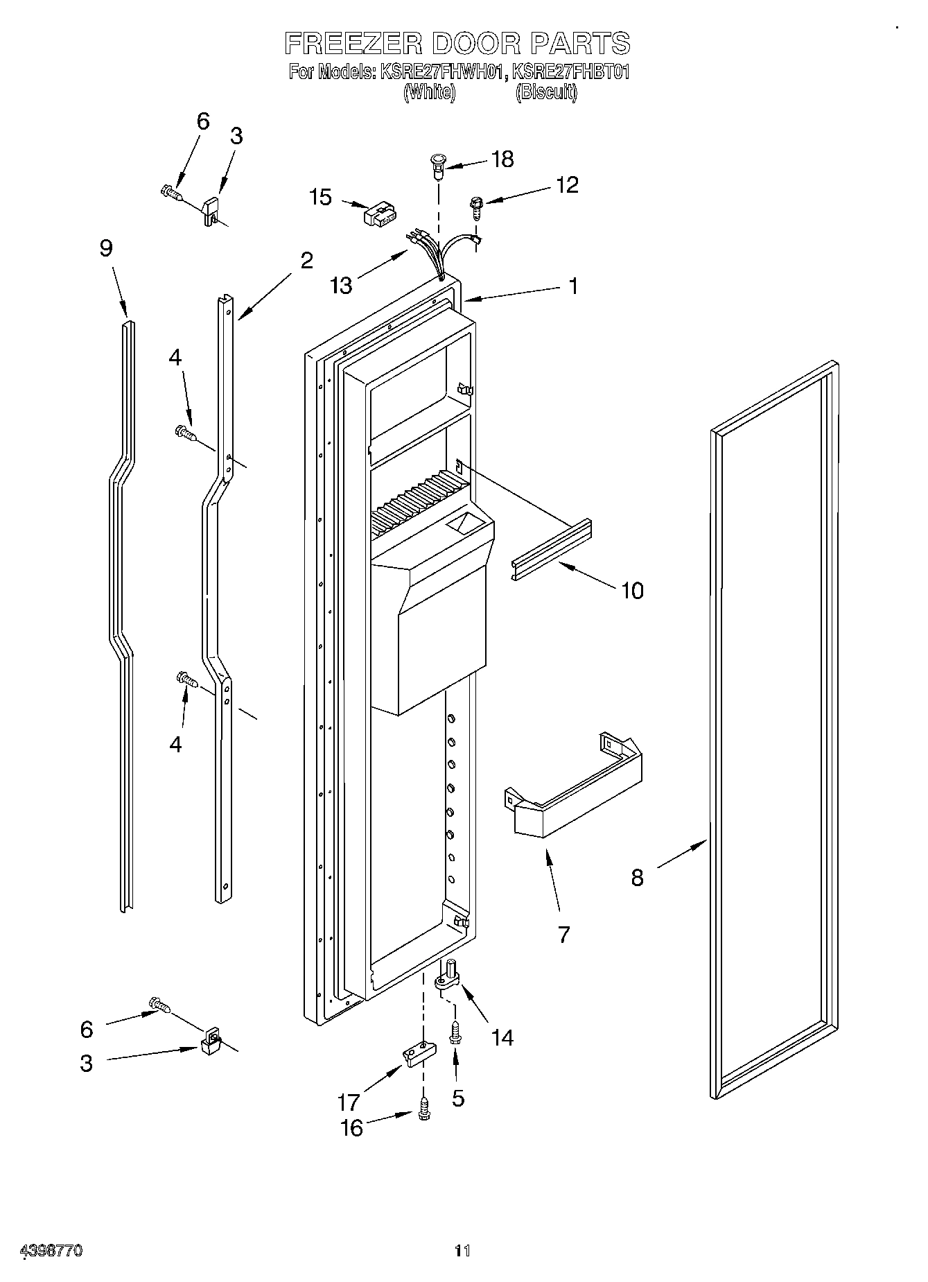 07 - FREEZER DOOR
