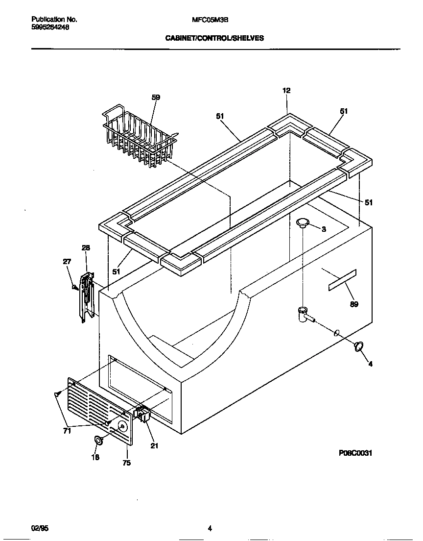 03 - CABINET/CONTROL/SHELVES