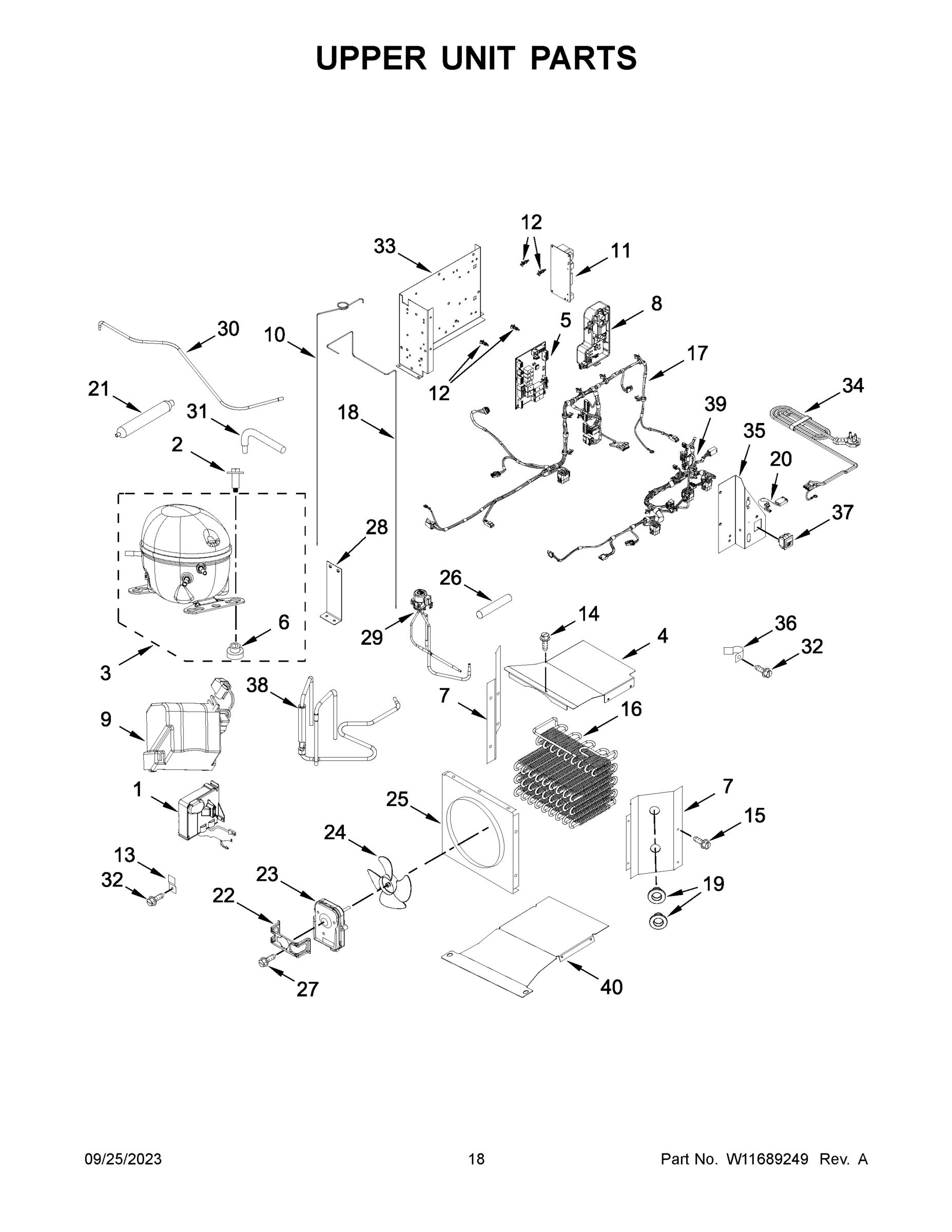 10 - UPPER UNIT PARTS