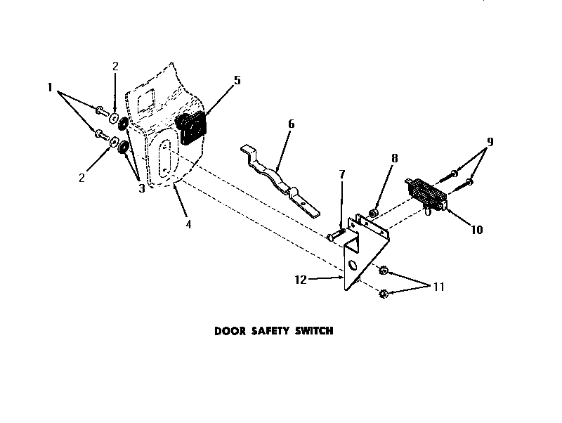 12 - DOOR SAFETY SWITCH