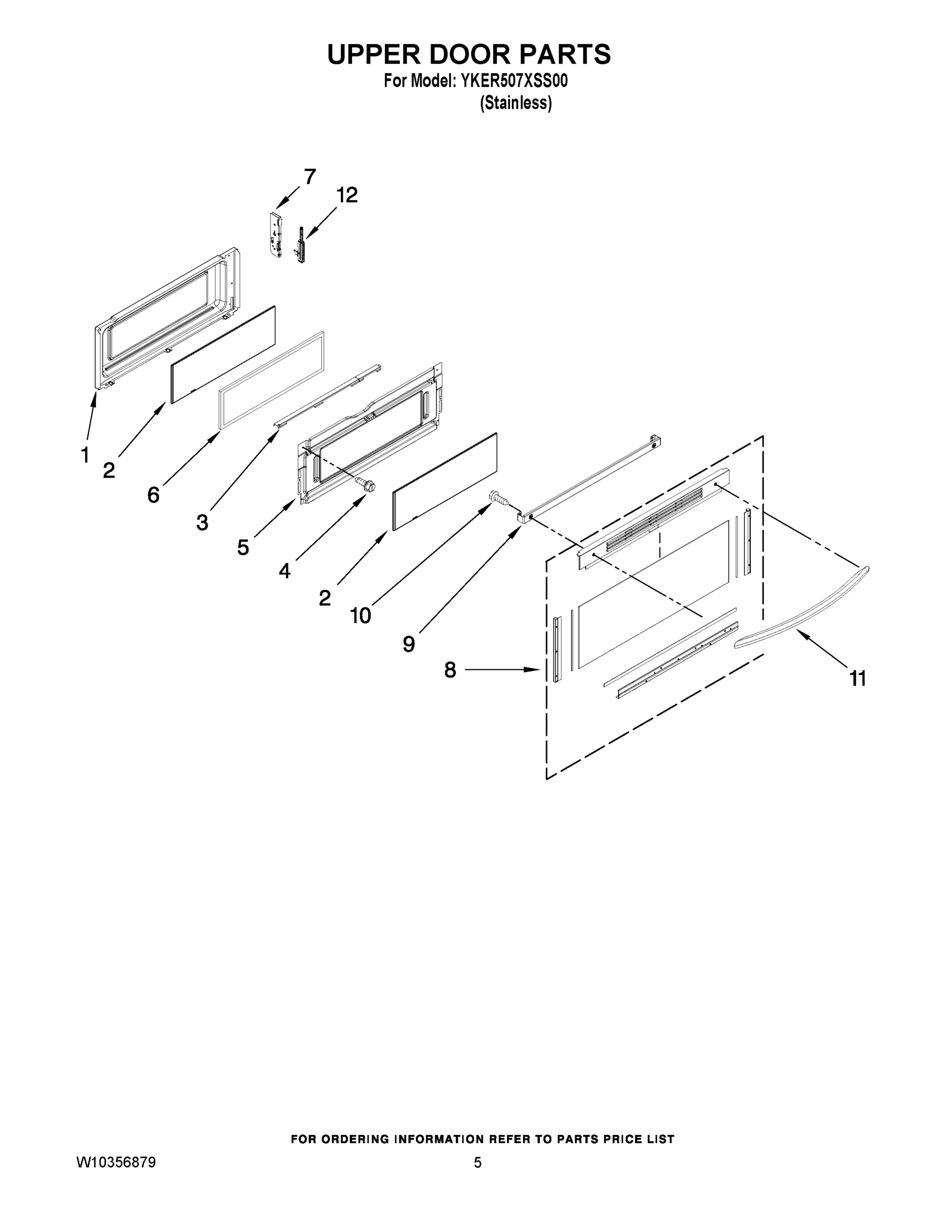 04 - UPPER DOOR PARTS