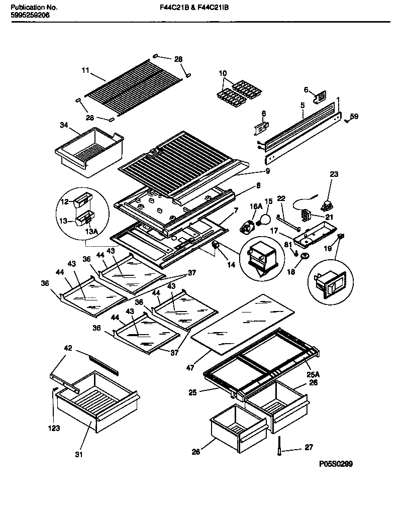 04 - SHELVES, CONTROLS, DIVIDER, MULLION