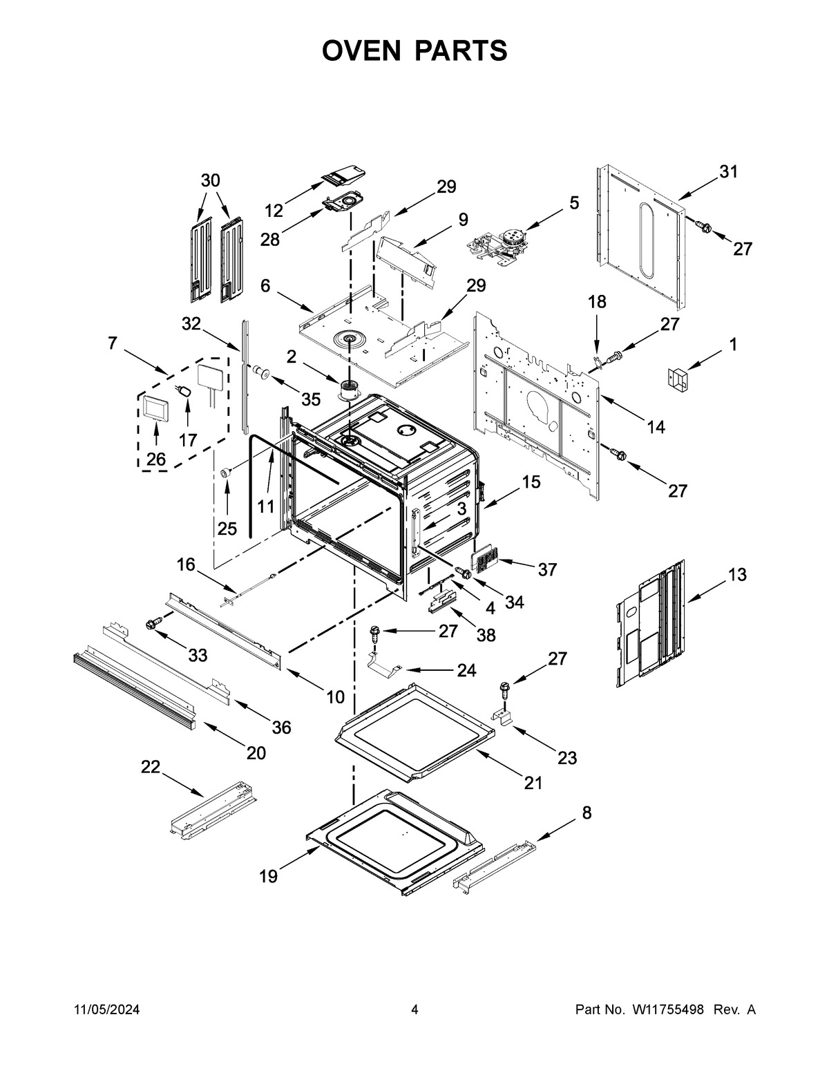 03 - OVEN PARTS