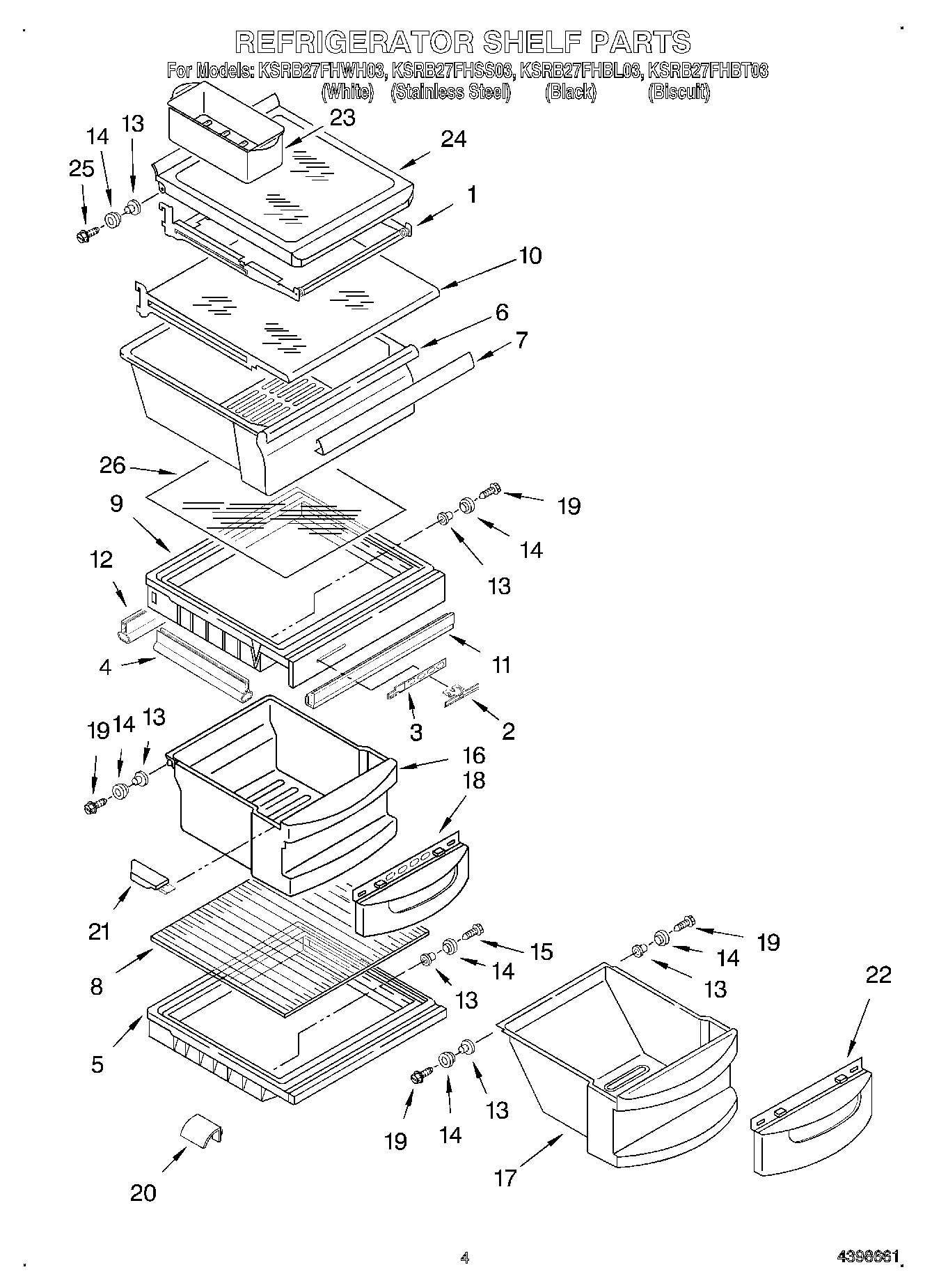 03 - REFRIGERATOR SHELF