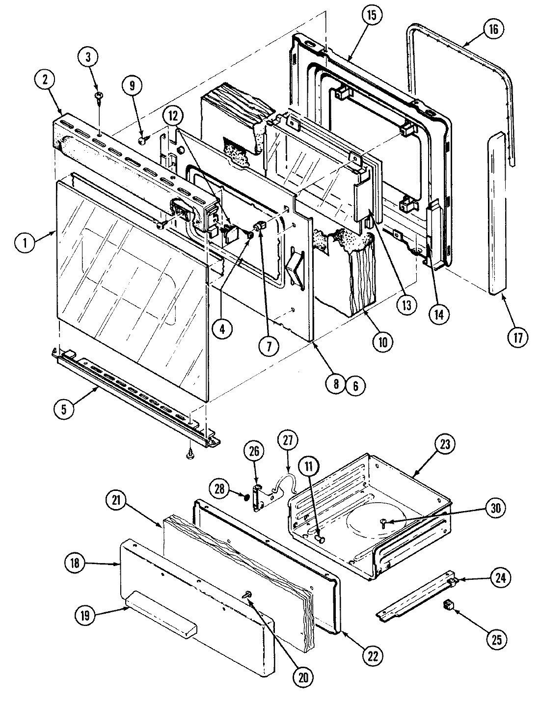 02 - DOOR/DRAWER (CG3131XRx)