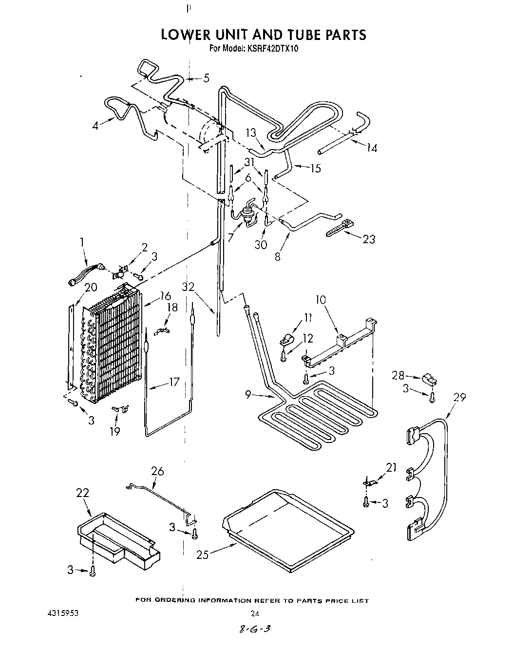 15 - LOWER UNIT AND TUBE