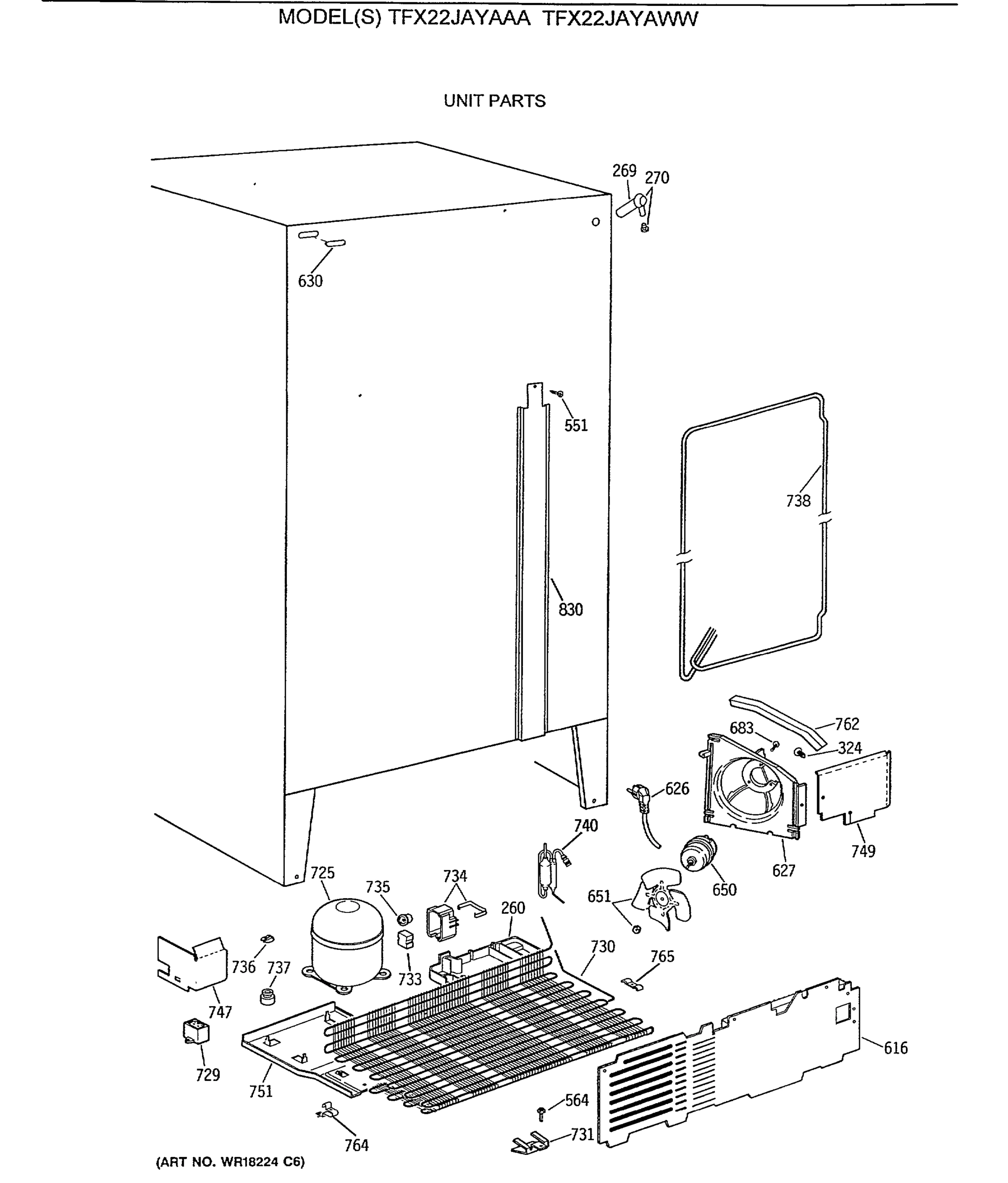 UNIT PARTS