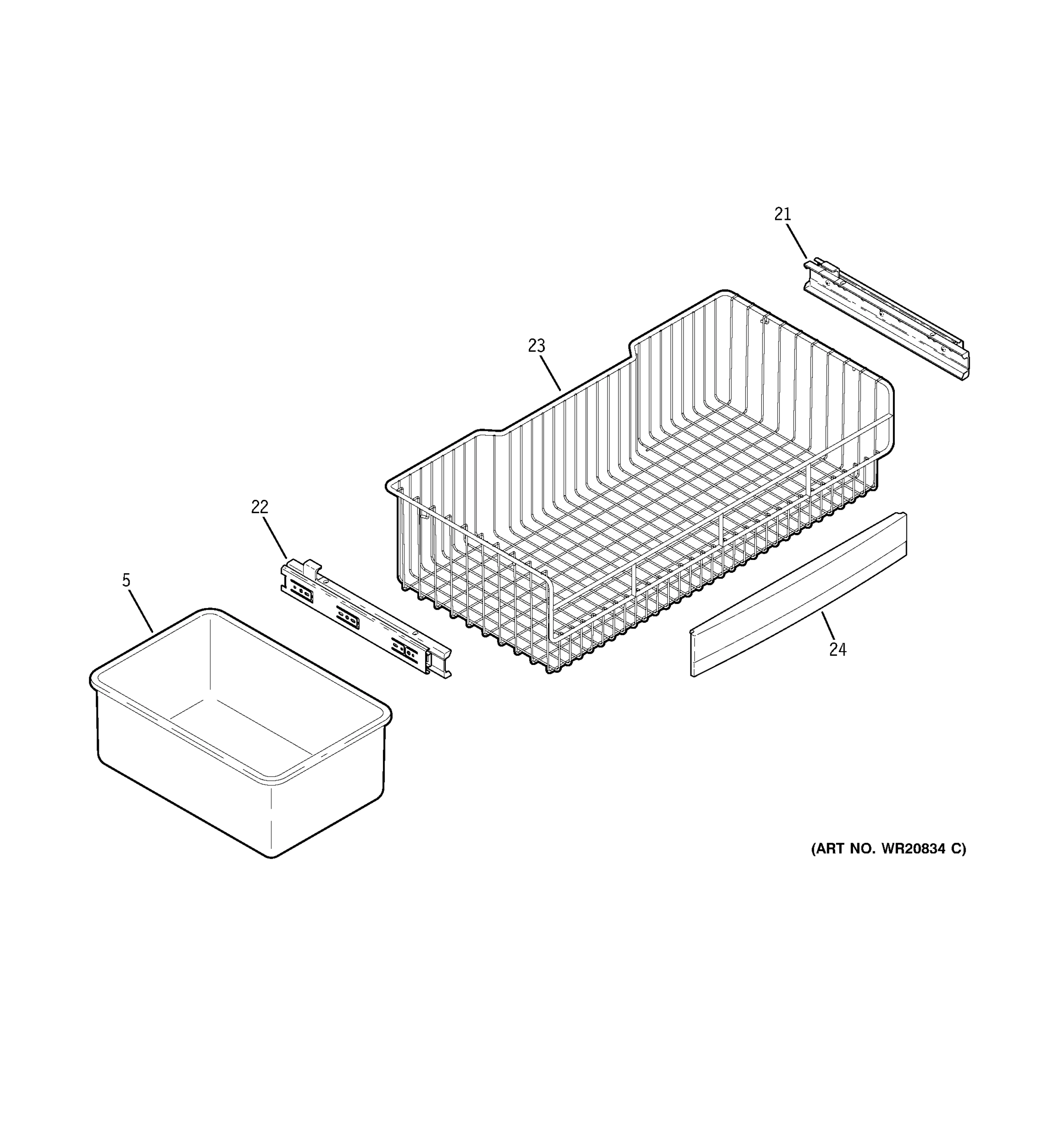 FREEZER SHELVES
