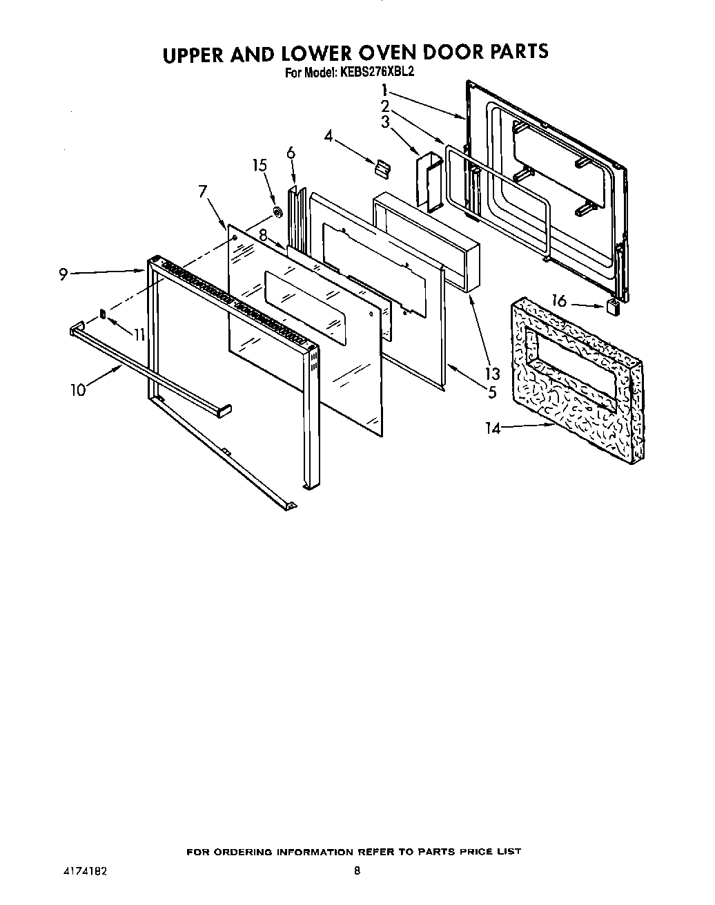 05 - UPPER AND LOWER OVEN DOOR