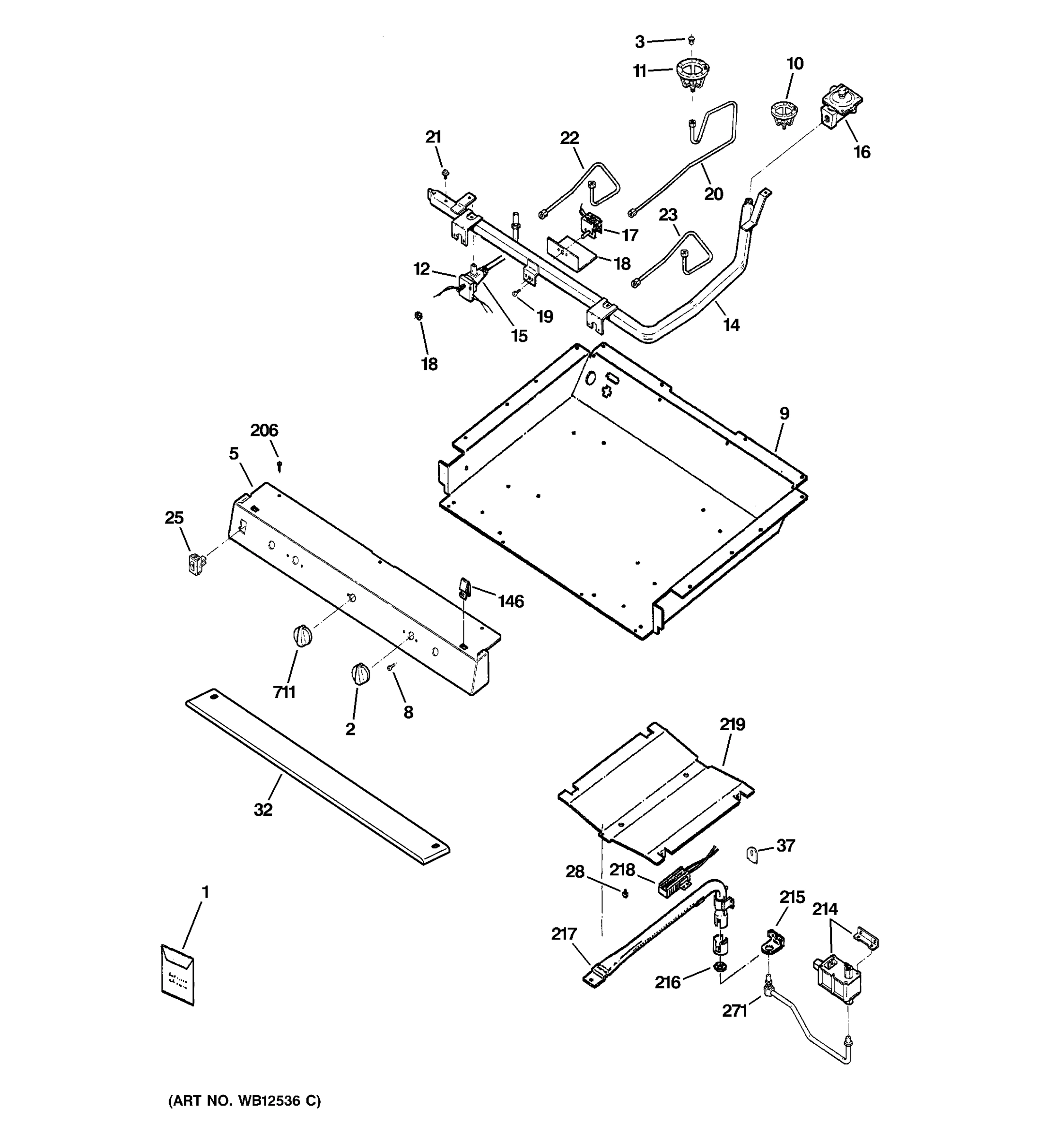GAS & BURNER PARTS