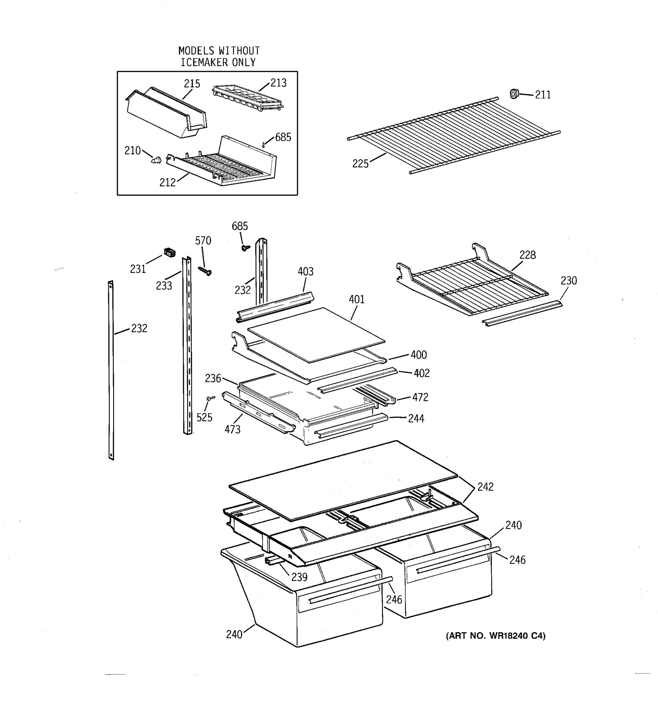 SHELF PARTS