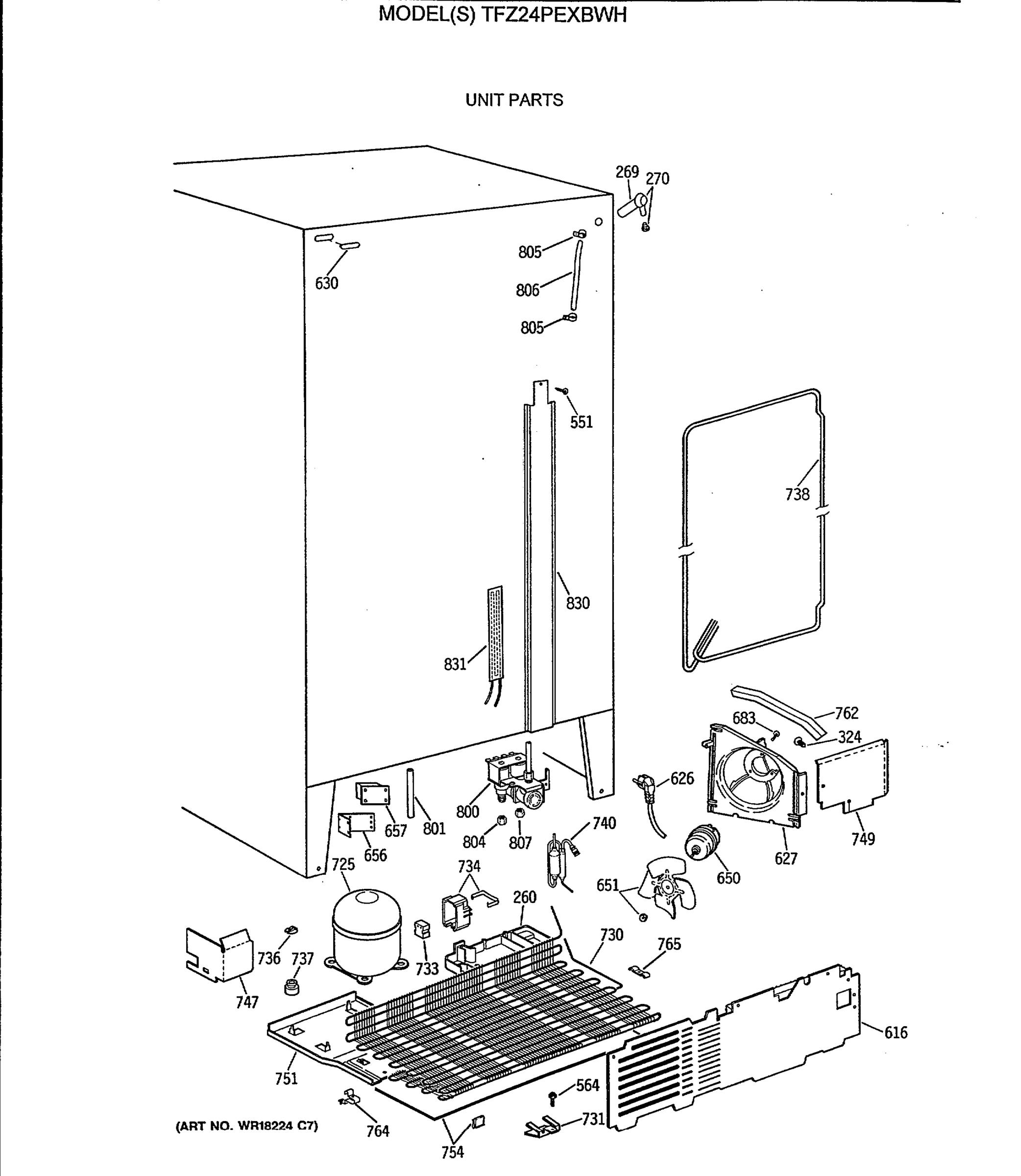 UNIT PARTS