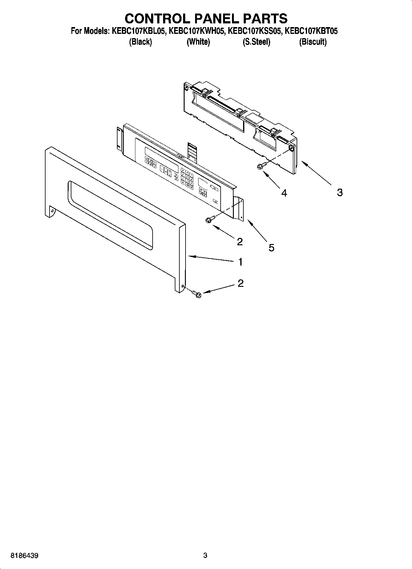 02 - CONTROL PANEL PARTS