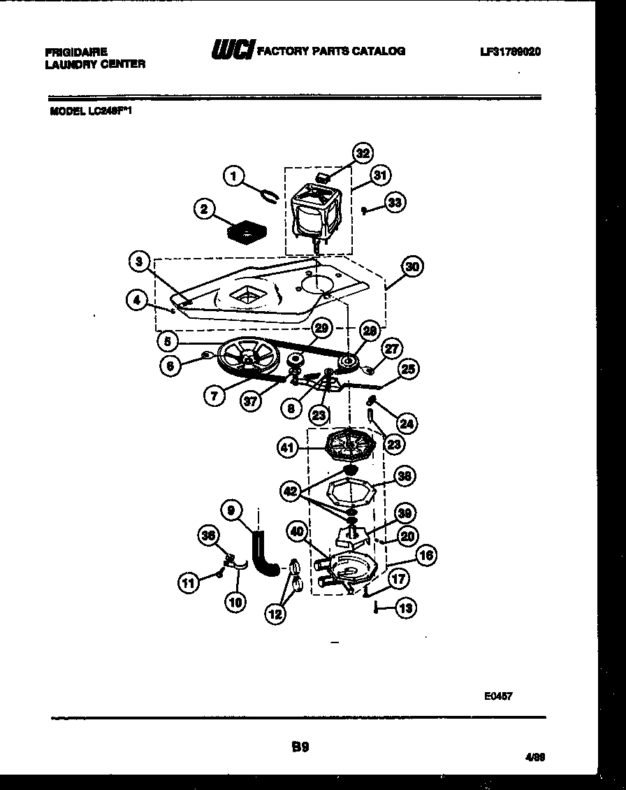 07 - WASHER DRIVE SYSTEM AND PUMP