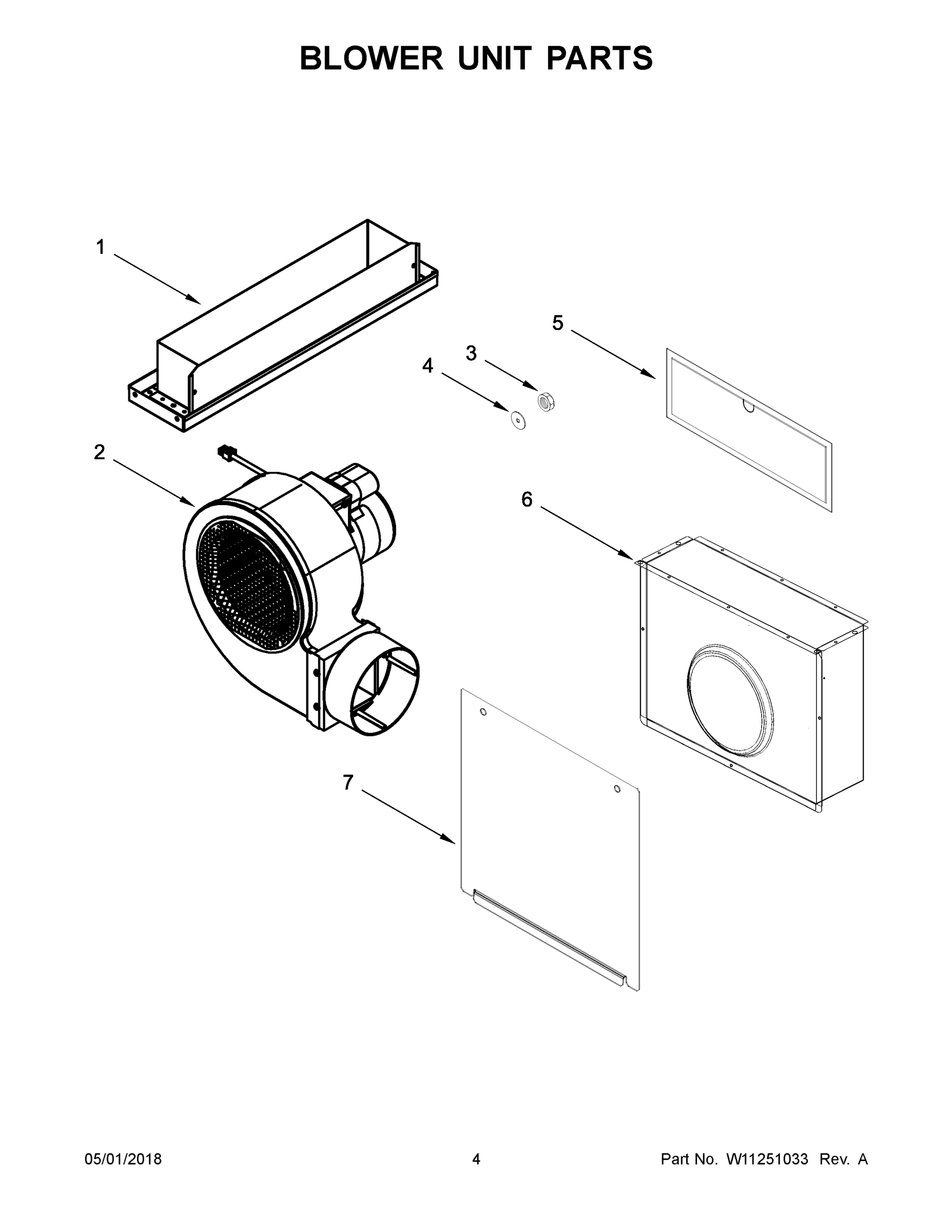 03 - BLOWER UNIT PARTS