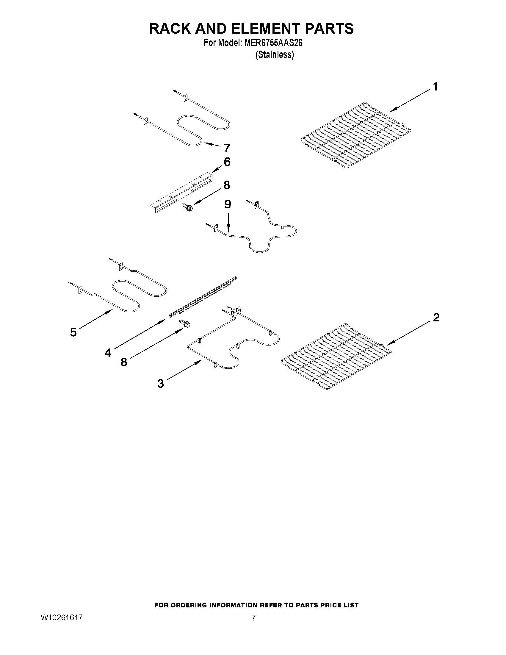 06 - RACK AND ELEMENT PARTS