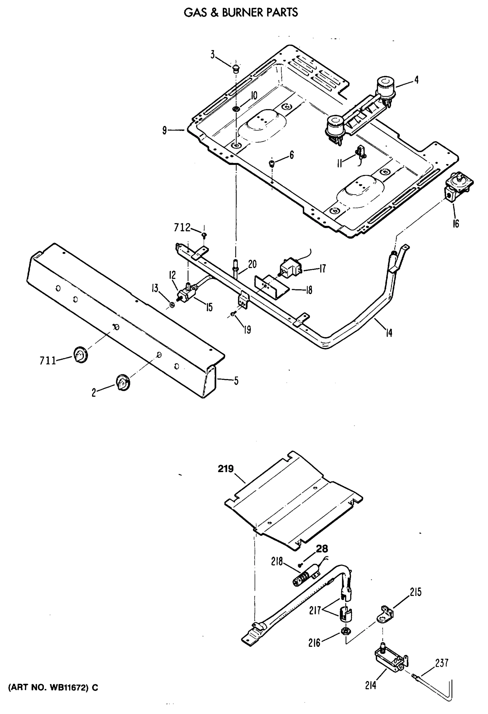 GAS & BURNER PARTS