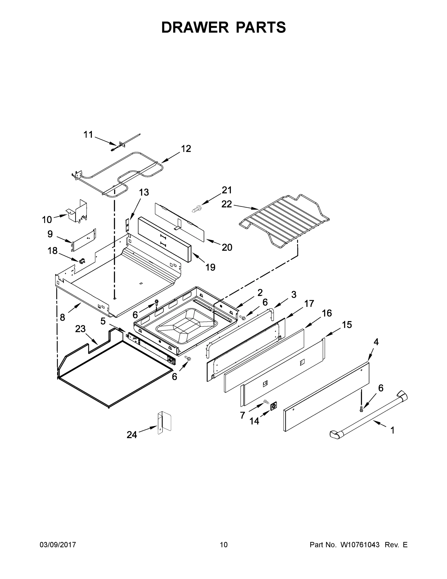 06 - DRAWER PARTS