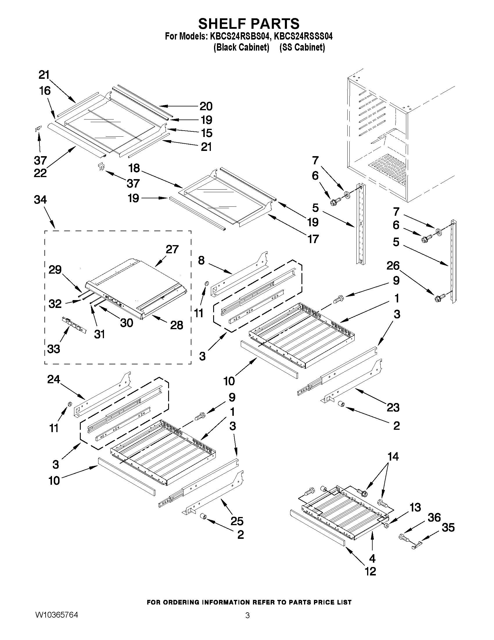 02 - SHELF PARTS