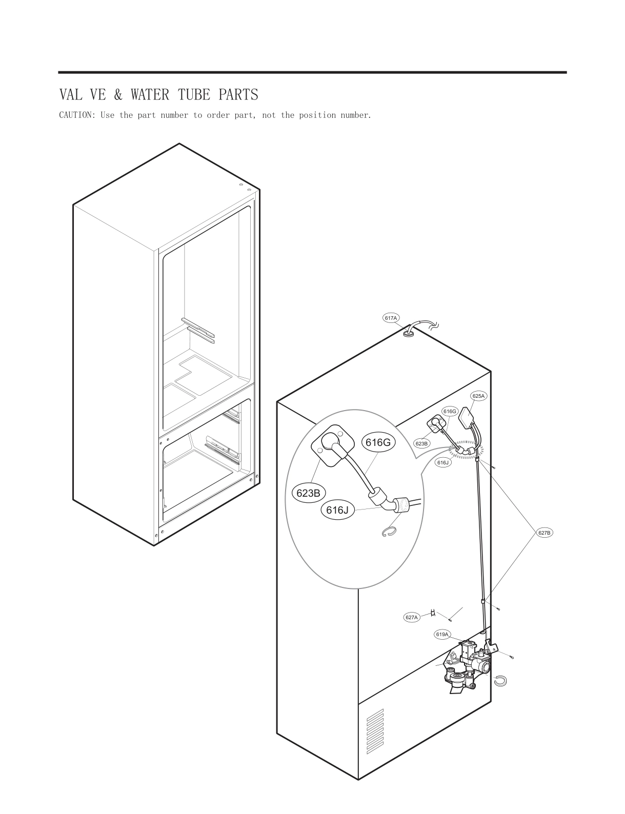 VALVE & WATER TUBE PARTS
